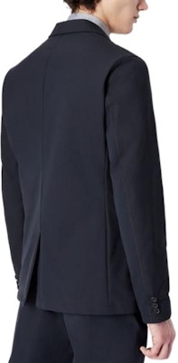 ARMANI EXCHANGE AE FW22 海軍藍色單排扣西裝外套。 6LZG08-ZNCDZ-1510 Shop ARMANI EXCHANGE AE FW22 海軍藍色單排扣西裝外套。 6LZG08-ZNCDZ-1510