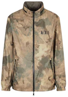 Order ARMANI EXCHANGE AE FW22 黃迷彩尼龍拉鍊防風外套. 6LZB20-ZNUQZ-2846
