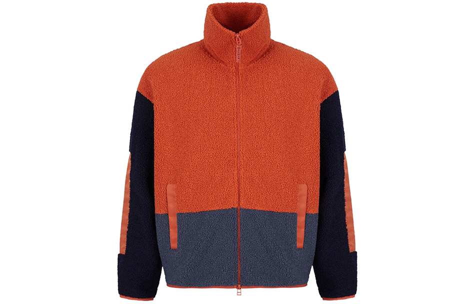 Armani Exchange AE FW22 Colorblock Stand Collar Zip Jacket - 6LZMLE-ZJKSZ-8403