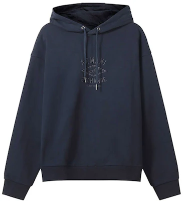 Armani Exchange AE FW22 海軍藍刺繡標誌連帽衫 6LZMLD-ZJNBZ-1583 Order Armani Exchange AE FW22 海軍藍刺繡標誌連帽衫 6LZMLD-ZJNBZ-1583