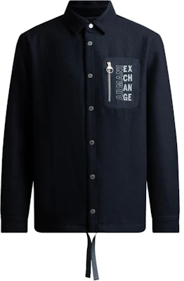 Armani Exchange AE FW22 海軍藍字母印花領口外套 男款 6LZB39-ZNIHZ-1510 Buy Armani Exchange AE FW22 海軍藍字母印花領口外套 男款 6LZB39-ZNIHZ-1510