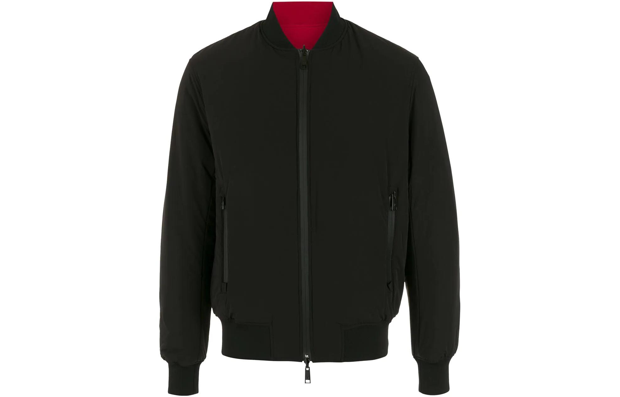 Armani Exchange AE FW22 Reversible Jacket with Logo Patch - Black 6KZB61-ZNVPZ-1200