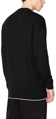 아르마니 익스체인지 AE FW23 솔리드 컬러 싱글 브레스트 니트 가디건 6RZE1C-ZMW8Z-1200 Purchase 아르마니 익스체인지 AE FW23 솔리드 컬러 싱글 브레스트 니트 가디건 6RZE1C-ZMW8Z-1200