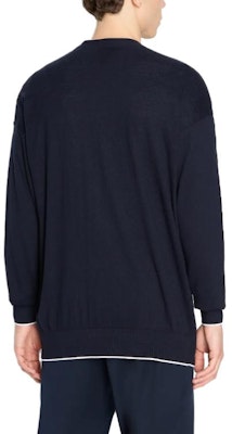 아르마니 익스체인지 AE FW23 솔리드 컬러 싱글 브레스트 니트 가디건 6RZE1C-ZMW8Z-1200 Cheap 아르마니 익스체인지 AE FW23 솔리드 컬러 싱글 브레스트 니트 가디건 6RZE1C-ZMW8Z-1200