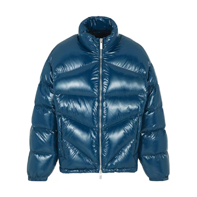 ARMANI EXCHANGE AE FW23 Solid Color Zip-Up Puffer Jacket. 6RZBL3-ZN2RZ-15CR
