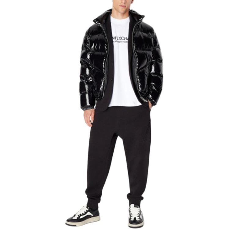 Purchase 아르마니 익스체인지 AE FW23 솔리드 컬러 집업 퍼퍼 재킷. 6RZBL3-ZN2RZ-15CR