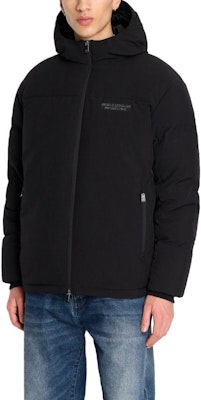 ARMANI EXCHANGE AE FW23 Jaket Puffer Hoodie Logo Putih. 6RZB03-ZNICZ-1116 Sizing ARMANI EXCHANGE AE FW23 Jaket Puffer Hoodie Logo Putih. 6RZB03-ZNICZ-1116