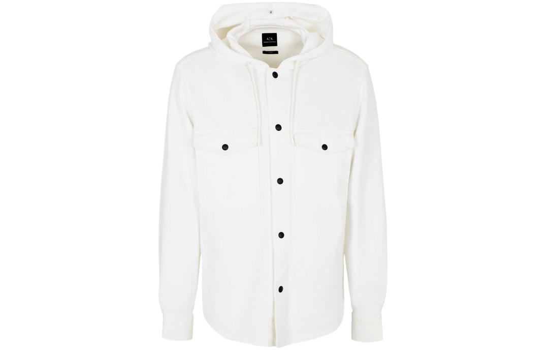 Armani Exchange AE FW23 Colorblock Logo Print Long Sleeve Jacket 6RZCL1-Z196Z-1166