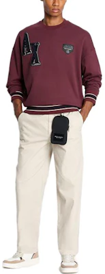 Armani Exchange AE FW23 Letter Print Crewneck Pullover Sweatshirt Men 6RZMJE-ZJDPZ-14AU Purchase Armani Exchange AE FW23 Letter Print Crewneck Pullover Sweatshirt Men 6RZMJE-ZJDPZ-14AU