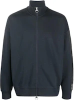 Armani Exchange AE FW23 Navy Blue Solid Side-Stripe Zip Casual Jacket Men 6RZMCB-ZJ9QZ-1510 Armani Exchange AE FW23 Navy Blue Solid Side-Stripe Zip Casual Jacket Men 6RZMCB-ZJ9QZ-1510