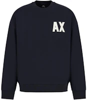 Armani Exchange AE FW23 Solid Color Letter Print Crewneck Sweatshirt Men 6RZMKE-ZJ1ZZ-1583 Armani Exchange AE FW23 Solid Color Letter Print Crewneck Sweatshirt Men 6RZMKE-ZJ1ZZ-1583