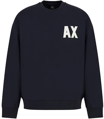 Armani Exchange AE FW23 Solid Color Letter Print Crewneck Sweatshirt Men 6RZMKE-ZJ1ZZ-1583 Buy Armani Exchange AE FW23 Solid Color Letter Print Crewneck Sweatshirt Men 6RZMKE-ZJ1ZZ-1583