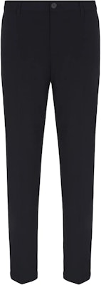 ARMANI EXCHANGE AE FW24 黑色中腰按鈕休閒長褲 XM000132-AF10897-UC001 Buy ARMANI EXCHANGE AE FW24 黑色中腰按鈕休閒長褲 XM000132-AF10897-UC001