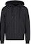 Order ARMANI EXCHANGE AE FW24 All-Over Logo Hoodie Black 8NZMCW-ZJNRZ-42AS