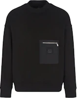 Armani Exchange AE FW24 Logo Crewneck Long Sleeve Sweatshirt Black - Men’s XM000121-AF10830-UC001 Armani Exchange AE FW24 Logo Crewneck Long Sleeve Sweatshirt Black - Men’s XM000121-AF10830-UC001
