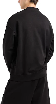 Armani Exchange AE FW24 男士黑色LOGO長袖圓領運動衫 XM000121-AF10830-UC001 Shop Armani Exchange AE FW24 男士黑色LOGO長袖圓領運動衫 XM000121-AF10830-UC001