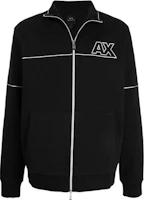 Armani Exchange AE Logo Print Collared Long Sleeve Zip Jacket Black () AX6KZM-FEZJ5-1200 Armani Exchange AE Logo Print Collared Long Sleeve Zip Jacket Black () AX6KZM-FEZJ5-1200