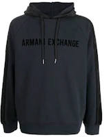 Armani Exchange AE Logo Print Hoodie Navy Blue - 6KZMFS-ZJ6LZ-4520 Armani Exchange AE Logo Print Hoodie Navy Blue - 6KZMFS-ZJ6LZ-4520