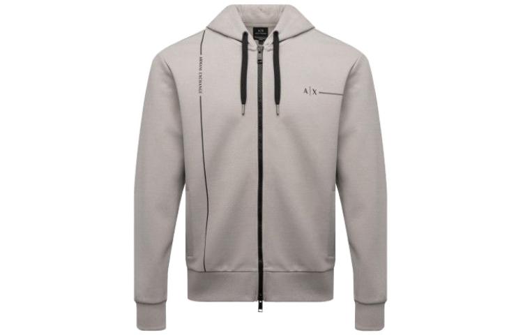 Armani Exchange AE Logo Print Zip-Up Jacket - Long Sleeve 3RZMBB-1913Z-INCO