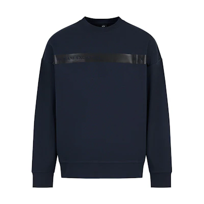 Armani Exchange AE Logo Printed Crewneck Long-Sleeve Sweatshirt 6RZMCS-ZJ9QZ-1510
