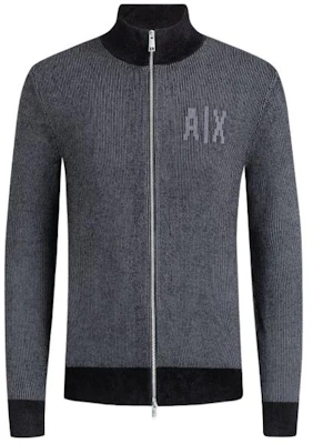 Armani Exchange AE Logo Slim Fit Zip Jacket Dark Gray 6KZE1D-ZM1EZ-6216 Buy Armani Exchange AE Logo Slim Fit Zip Jacket Dark Gray 6KZE1D-ZM1EZ-6216
