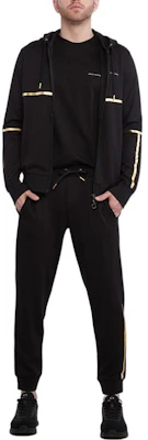 Armani Exchange AE SS22 黑色標誌印花對比拉鍊外套 3LZMNB-Z9N1Z-02DX Lookbook Armani Exchange AE SS22 黑色標誌印花對比拉鍊外套 3LZMNB-Z9N1Z-02DX