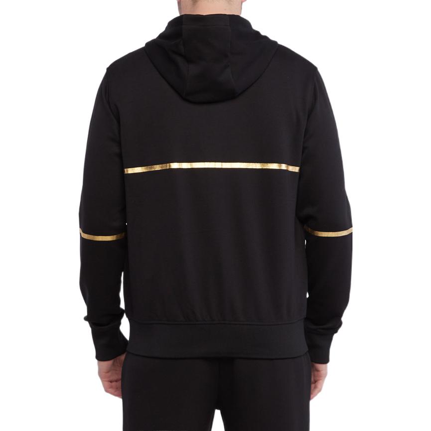 Purchase Armani Exchange AE SS22 黑色標誌印花對比拉鍊外套 3LZMNB-Z9N1Z-02DX