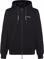 Armani Exchange AE SS22 Black Zip-Up Logo Long Sleeve Sweatshirt 8NZM95-ZJKRZ-1200 Armani Exchange AE SS22 Black Zip-Up Logo Long Sleeve Sweatshirt 8NZM95-ZJKRZ-1200