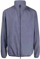 Armani Exchange AE SS22 Checkered Zip-Neck Jacket with Drawstring Hem 3LZB09-ZNIDZ-1500 Armani Exchange AE SS22 Checkered Zip-Neck Jacket with Drawstring Hem 3LZB09-ZNIDZ-1500