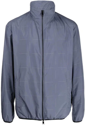 Armani Exchange AE SS22 Checkered Zip-Neck Jacket with Drawstring Hem 3LZB09-ZNIDZ-1500 Buy Armani Exchange AE SS22 Checkered Zip-Neck Jacket with Drawstring Hem 3LZB09-ZNIDZ-1500