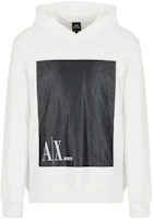 Armani Exchange AE SS22 Colorblock Logo Sweatshirt White 3LZMJE-ZJYAZ-2181 Armani Exchange AE SS22 Colorblock Logo Sweatshirt White 3LZMJE-ZJYAZ-2181