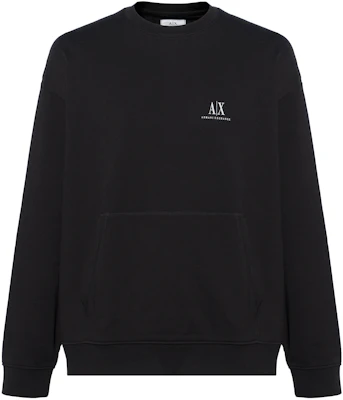 Armani Exchange AE SS22 字母印花圓領長袖黑色衛衣 8NZMSC-ZJKRZ-1200 Buy Armani Exchange AE SS22 字母印花圓領長袖黑色衛衣 8NZMSC-ZJKRZ-1200
