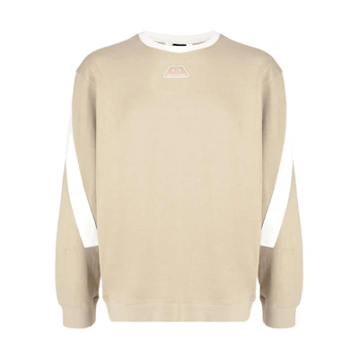 Armani Exchange AE SS22 Logo Patch Sweatshirt Off-White 3LZMJA-ZJY9Z-1742