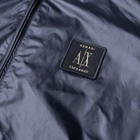 Sizing ARMANI EXCHANGE AE SS23 黑色字母Logo拉鍊外套夾克 8NZBP9-ZNYWZ-1200
