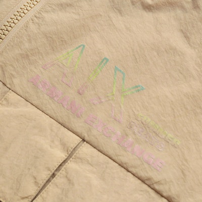 ARMANI EXCHANGE AE SS23 Logo Print Hooded Zip Jacket Men’s Deep Beige 3RZB30-ZN1CZ-1772 Sizing ARMANI EXCHANGE AE SS23 Logo Print Hooded Zip Jacket Men’s Deep Beige 3RZB30-ZN1CZ-1772