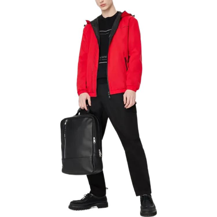 Purchase Armani Exchange AE 男裝 SS23 混合標誌印花連帽外套 3RZB01-ZNB7Z-16478