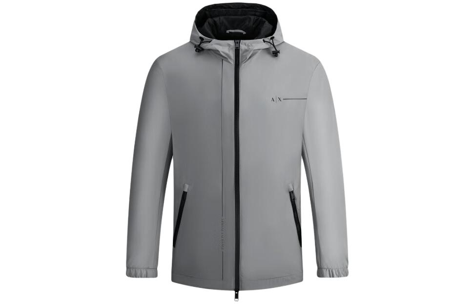 Details for Armani Exchange AE 男裝 SS23 混合標誌印花連帽外套 3RZB01-ZNB7Z-16478