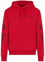 Armani Exchange AE SS24 Dragon Logo Embroidered Hoodie for Men 3DZMGH-ZJ4XZ-1435 Armani Exchange AE SS24 Dragon Logo Embroidered Hoodie for Men 3DZMGH-ZJ4XZ-1435
