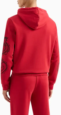 Armani Exchange AE 男士刺繡龍標誌連帽衫 SS24 3DZMGH-ZJ4XZ-1435 Cheap Armani Exchange AE 男士刺繡龍標誌連帽衫 SS24 3DZMGH-ZJ4XZ-1435