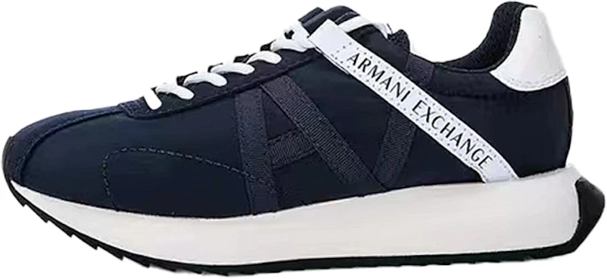 Armani Exchange AX Casual Sneakers 'Dark Blue' XUX150-XV608 Buy Armani Exchange AX Casual Sneakers 'Dark Blue' XUX150-XV608