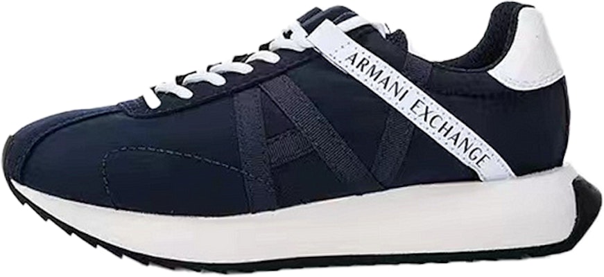 Armani Exchange AX Casual Sneakers 'Dark Blue' XUX150-XV608 Buy Armani Exchange AX Casual Sneakers 'Dark Blue' XUX150-XV608