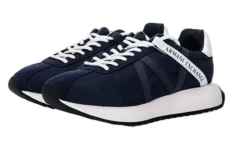 Order Armani Exchange AX Casual Sneakers 'Dark Blue' XUX150-XV608