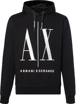 Armani Exchange Black Embroidered Logo Cotton Long Sleeve Sweatshirt 8NZMPC-ZJ1ZZ-1200 Buy Armani Exchange Black Embroidered Logo Cotton Long Sleeve Sweatshirt 8NZMPC-ZJ1ZZ-1200