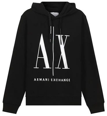 Armani Exchange Black Embroidered Logo Cotton Long Sleeve Sweatshirt 8NZMPC-ZJ1ZZ-1200 Order Armani Exchange Black Embroidered Logo Cotton Long Sleeve Sweatshirt 8NZMPC-ZJ1ZZ-1200