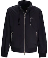 Armani Exchange Black Hidden Hood Zip Pocket Jacket 8NZB60-ZN97Z-1583 Armani Exchange Black Hidden Hood Zip Pocket Jacket 8NZB60-ZN97Z-1583