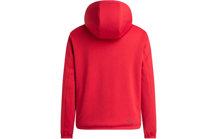 Details for Armani Exchange 黑色標誌印花拉鏈連帽外套 6KZB56-ZNVQZ-1200