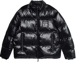 Armani Exchange Black Puffer Jacket with Logo Patch and Zip-up Design 8NZBP2-ZNYNZ-1200 Armani Exchange Black Puffer Jacket with Logo Patch and Zip-up Design 8NZBP2-ZNYNZ-1200