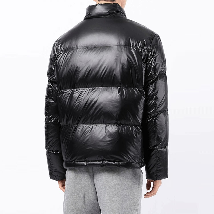 Purchase 아르마니 익스체인지 로고 패치 블랙 패딩 자켓 지퍼업 디자인. 8NZBP2-ZNYNZ-1200