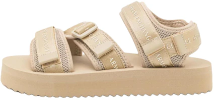 Armani Exchange Brown Casual Comfort Beach Sandals. XUP014XV819100117 Armani Exchange Brown Casual Comfort Beach Sandals. XUP014XV819100117