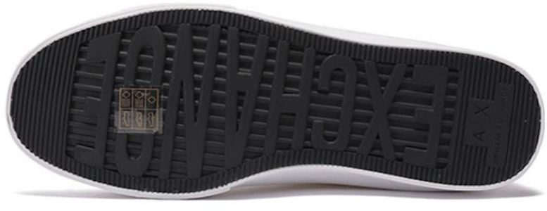 阿玛尼交流白色帆布高帮鞋 XUZ039XV59100152 Details for 阿玛尼交流白色帆布高帮鞋 XUZ039XV59100152